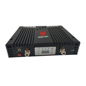 Dual Band Cell Phone Signal Boosters 20dBm 900MHz 2100MHZ Low Heat Dissipation