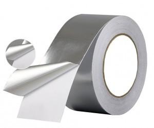 Cheap 0.05mm Silver EMI/RFI Aluminum Foil Shielding Tape With Conductive Adhesive for sale