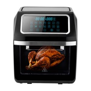 1800W 12L Digital Air Fryer Oven Oilless Cooker Multi function Toaster With 12