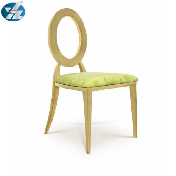 Hollow Back Round gold events chairs munufacturer