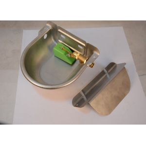 Adjustable Cattle Water Drinking Bowl Stainless Steel With Float Valve