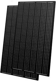 250w To 290w Black Solar PV Panels Polycrystalline Solar Power Panel