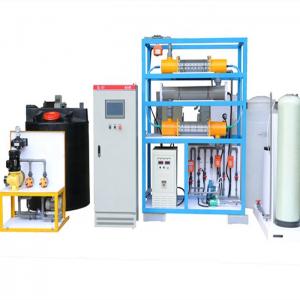 China PLC Controlled Sodium Hypochlorite Generator for Brine Electrolysis Chlorine Production on sale