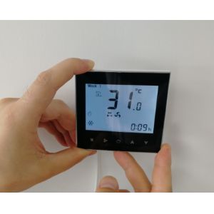 0-10V Contro Fan Coil Unit Thermostat Wifi High Accuracy 95-240V AC,50/60Hz