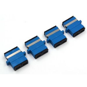 SC Duplex Adpter Single Mode Optics Fiber Adapter Panel for SC FTTH Solution