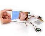 motion sensor activated TFT LCD video display module components for POP video