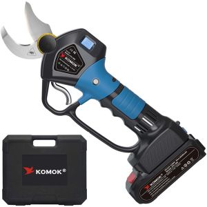 Cordless Hand Held Power Pruner With 2 Rechargeable Lithium Batteries