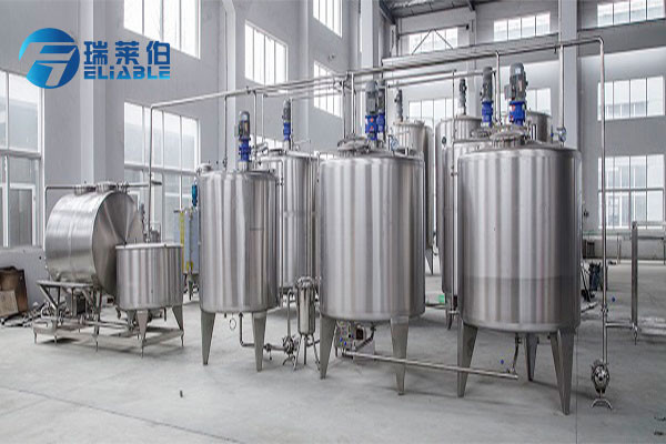 Quality Stainless Steel Beverage Drink Mixer Machine System For Preparing Juice / Tea wholesale