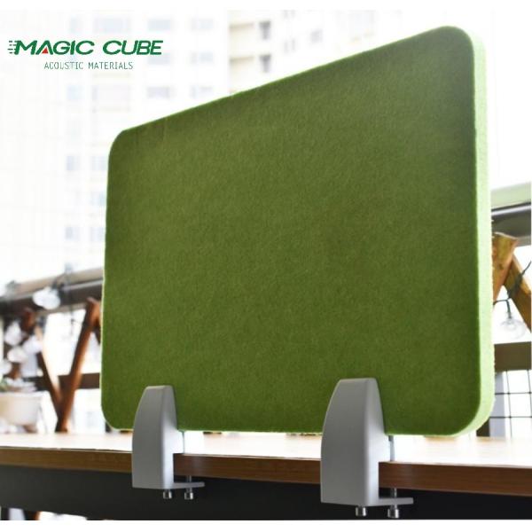 Quality Create Private Space with Good Sound Absorption PET Desk Divider wholesale