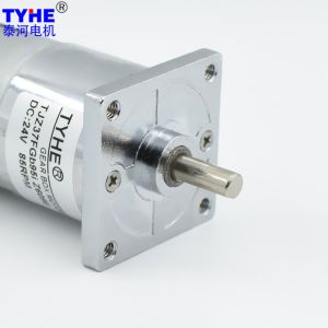 Ie3 Steel Gear Micro 37mm Rs545 Brushed 24v 500rpm 0.5n.M Dc Gear Reduction