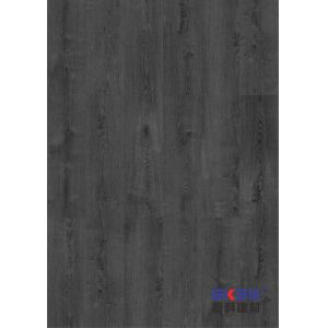 Fireproof 4mm Stone Polymer Composite Flooring European Black Oak GKBM SY-W1010