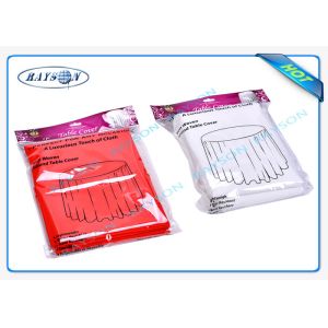 China Hotel / School Use Non Woven Tablecloth with Independent Packed on sale