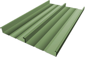Standing Seam Metal Roof Panel Machine / Self Lock Roof Sheet Roll Forming