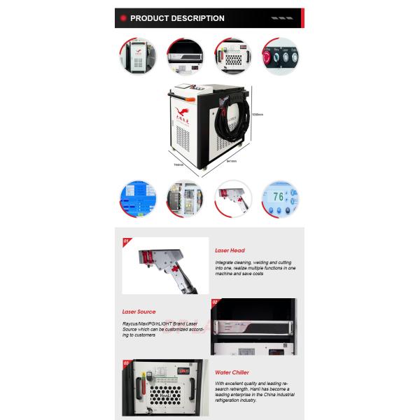 Multifunctional 1500 Watt Laser Welder