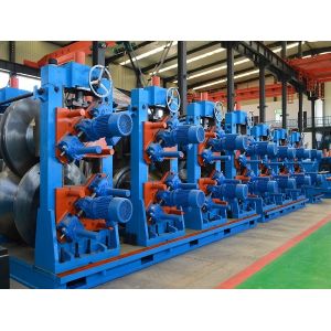 Thickness 1.5-4.0mm Galvanized Pipe Mill Machine ERW 720 1 Year Warranty