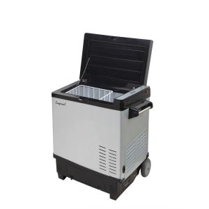 Portable Compressor Solar Fridge with 50L Capacity and DC12V/24V OR 110V-240V