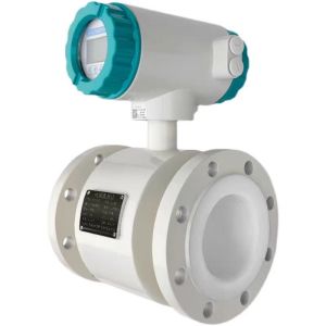 High Precision Electromagnetic Flow Meter 4-20mA Output For Water Fluid Medium