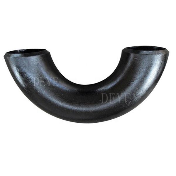 Quality 1.5D 3D 5D 6D 8D 10D Carbon Steel Pipe Fittings Black Return Bends With SCH40 SCH80 wholesale