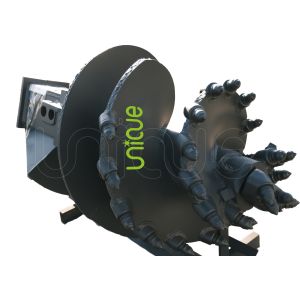 Double Head Single Spiral Length 2m Auger Drill Bit With 200*200 Kelly Box