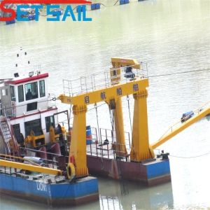 Water Flow 800m3 Diesel Engine 8 Inch Cutter Suction Dredger with Customized