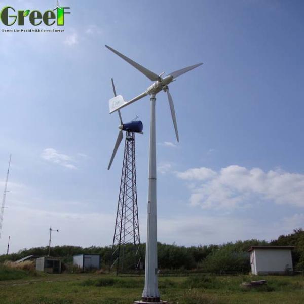 Quality SWT 5kw 10kw Pitch Control Wind Turbine With Home LiFePO4 Battery For Eco-friendly Energy System wholesale