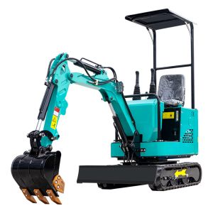 China PC10 Euro5 Hightop Mini Excavator Machine With Roll Over Protection System Function on sale