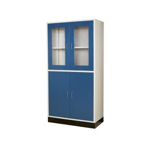 Exhaust Type Computer Lab Furniture Steel Reagent Cabinet PVC Handle