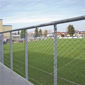 AISI316 rust-proof x-tend cable wire mesh railing guard