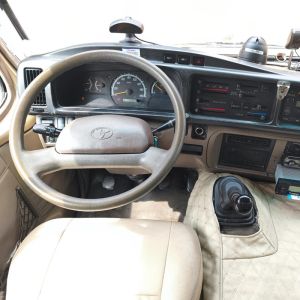 Electric Engine Type Used Commercial Buses with 19 1 Seating Capacity and LHD