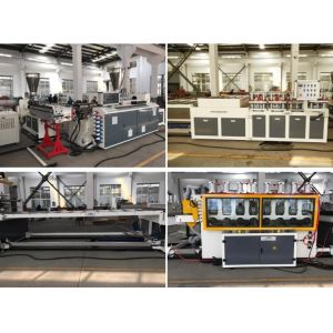PVC Wpc Board Extrusion Machine 1220*2440mm 400kg/H Crust Foaming