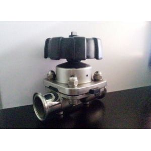 1/4'' Hygienic Diaphragm Valve , SP-4M AISI-316L SS Manual Operated Valve