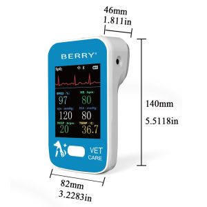 Multi Parameter Veterinary Monitor Animal Physiological Monitor