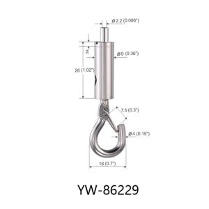 Wire Gripper Hardware Spring Hook Pring Load For Acoustic Panel Kit YW86229