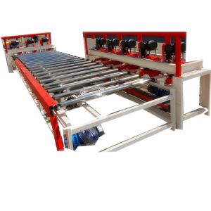 Gypsum Ceiling Tiles Cutting Machine with Dusty Exhausting System for Lamination