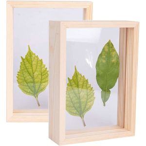 China Office Home Desktop Display Wooden Frame for DIY Dry Flowers and Leaves on sale
