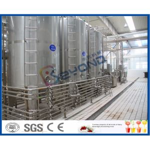 Soy Milk Fermentation Process, Industrial Yogurt Machine , Cheese Yogurt Making