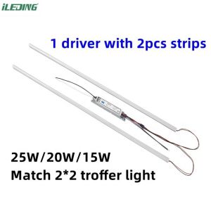 Long Lifespan 50000 Hours Power Tunable 3CCT LED Linear retrofit Kit for