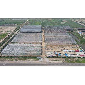 Portable prefabricated steel structure frame industrial and commercial building