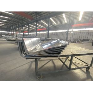 Construction Wrapping Cylinder Erosion Resistant Flexure Plate Curved Type