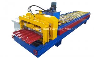 China 1250 Width Panel Glazed Tile Roll Forming Machine For Steel Construction on sale