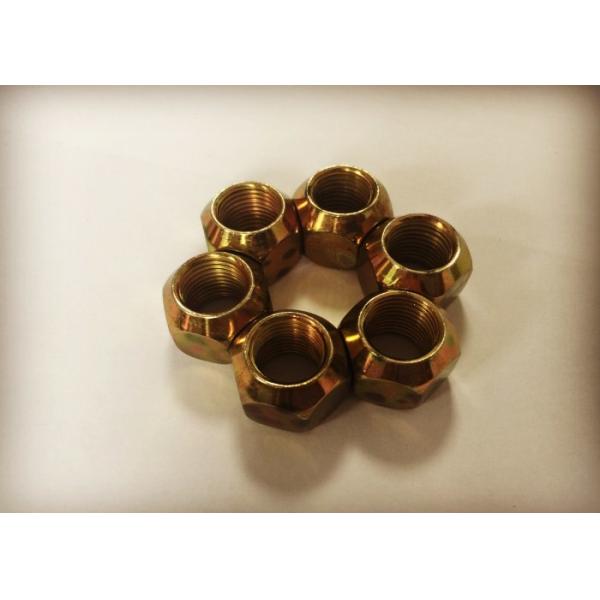 Quality M14*1.5  Left Hand Thread Carbon Steel Wheel  Nuts With 15mm Thickness wholesale