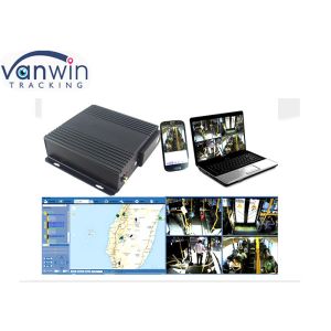 4G Wireless GPS SD Card DVR Video Surveillance System For Vehicles Fleet