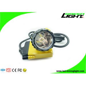 25000 Lux Mining Cap Lamp IP68 Waterproof Aluminum SAMSUNG Battery LED