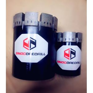 Geological Exploration Wireline Diamond Core Drill Bit With Long Working Life ,