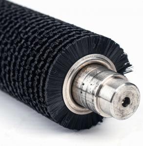 China High Density Nylon Wire Brush Roller For Glass And LCD Panel Cleaning on sale