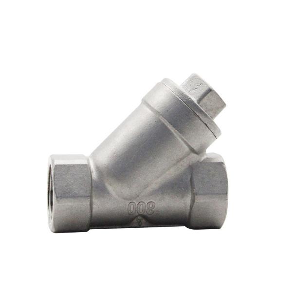 Full Bore Function 201/304 Stainless Steel Y Filter Piping Filter Valve for
