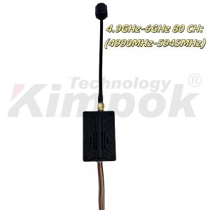 7W High Power 5.8GHz FPV Video Transmitter with 80 Channels and Long Range