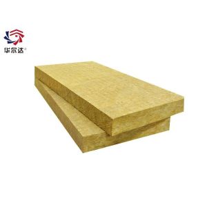 ISO Certified High-Density Rock Wool Board Square Thermal Insulation for