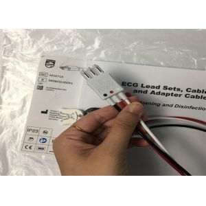 AMMI ICU ECG Lead Set Cables M1671A TPU Material For ECG Monitoring
