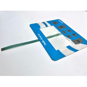Flexible 1.25MM Pitch Etch Copper Membrane Switch With 3M Adhesive